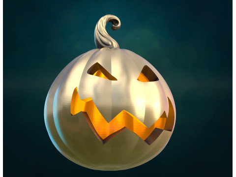 Print ready Pumpkin head 3D Baskı Modeli