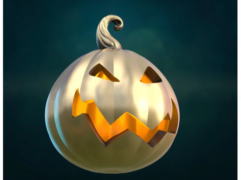 Print ready Pumpkin head 3D Print Model