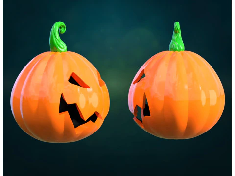 Print ready Pumpkin head 3D Print Model