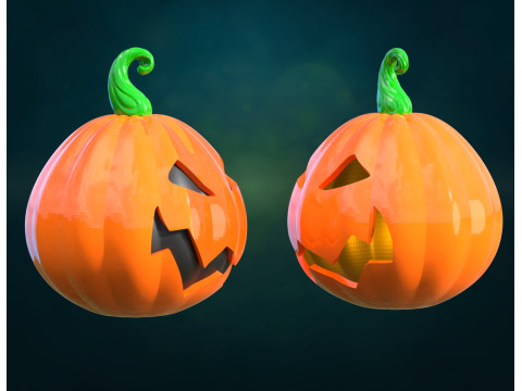 Print ready Pumpkin head 3D Baskı Modeli