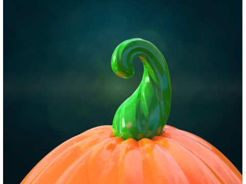 Print ready Pumpkin head 3D Baskı Modeli