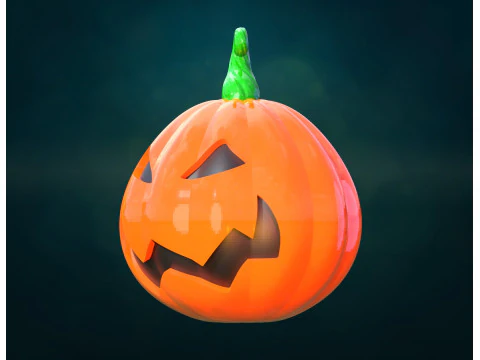 Print ready Pumpkin head 3D Print Model