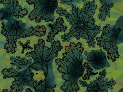 चीड़ के पेड़ की बनावट 3D प्रिंट मॉडल