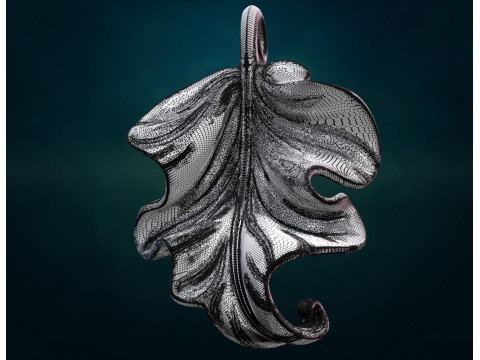 Beautiful Leaf 3D Model