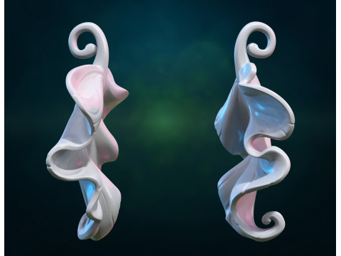 Beautiful Leaf 3D Model