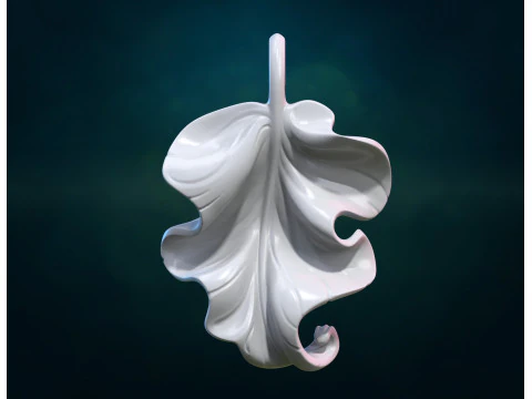 Belle feuille Modèle 3D