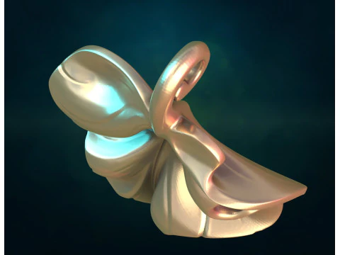 Belle feuille Modèle 3D