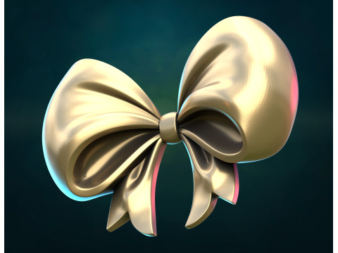 Cinta de lazo ondeando Modelo 3D