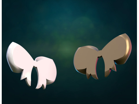 Cinta de lazo ondeando Modelo 3D