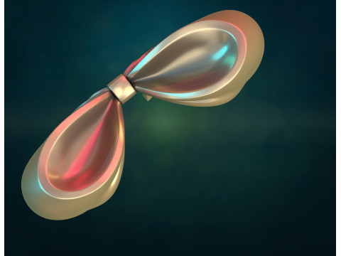 Cinta de lazo ondeando II Modelo de impresión 3D