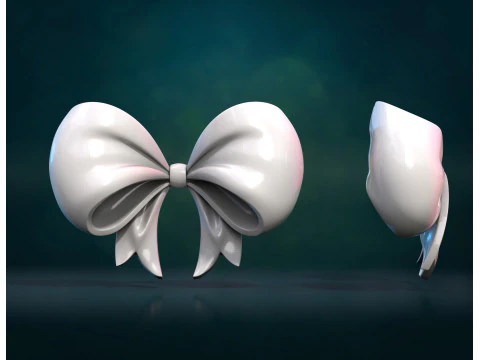Bow ribbon billowing II 3D Print Model