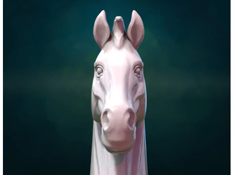 Chess knight horse pendant 3D Print Model