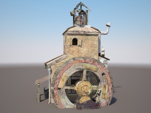 abandoned farm Modèle 3D