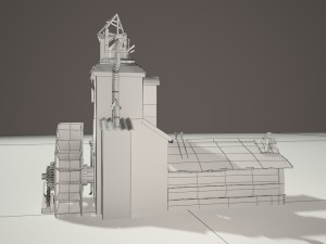 abandoned farm Modèle 3D