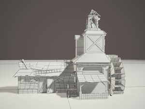 abandoned farm Modèle 3D