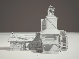 abandoned farm 3D Model