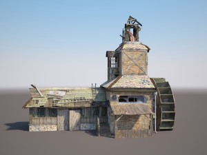 abandoned farm 3D मॉडल