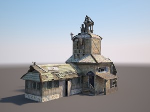 abandoned farm Modèle 3D