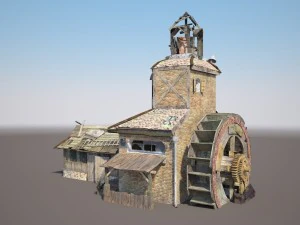 abandoned farm 3D Model