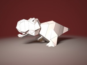 dinosaur rex Modèle 3D