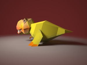 dinosaur rex Modèle 3D