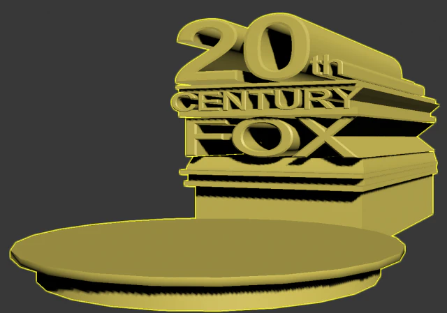 20th century fox 3D Model .c4d .max .obj .3ds .fbx .stl .blend 