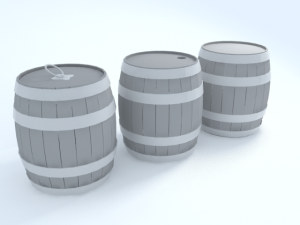 casks Modelo 3D