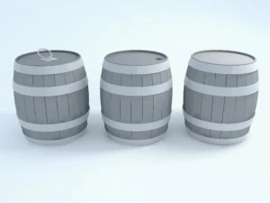 casks 3D Model