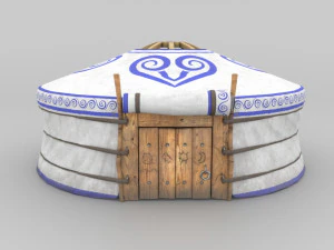 蒙古包游牧帐篷 3D 模型
