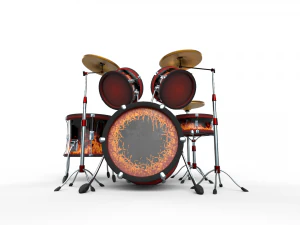 Барабаны 3D Модель