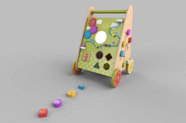 Childrens toy 3D 模型 .c4d .max .obj .3ds .fbx .stl .blend 