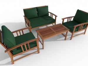 Furniture set 3D Model