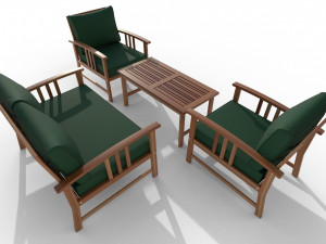 Furniture set 3D Model