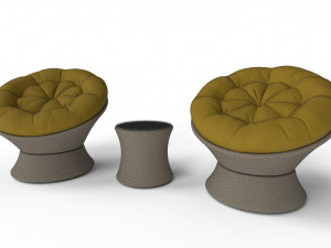 Furniture set 3D Model