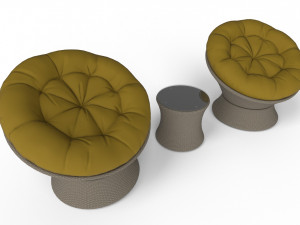 Furniture set 3D Model