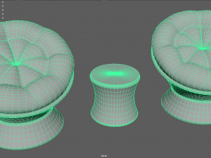 Furniture set 3D Model