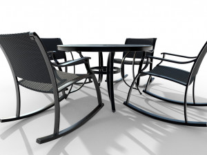 Furniture set 3D 模型