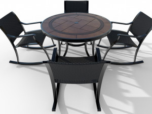 Furniture set 3D 模型