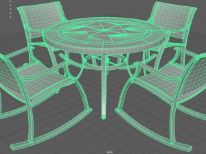 Furniture set 3D 模型