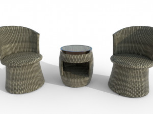 Furniture set 3D Model