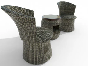 Furniture set 3D Model