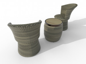 Furniture set 3D Model