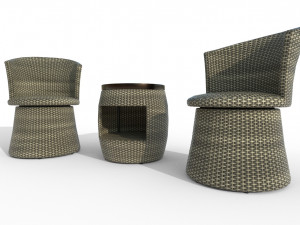 Furniture set 3D Model