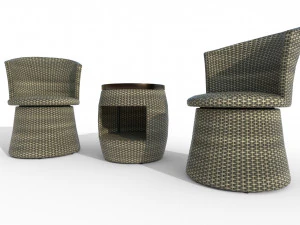Furniture set 3D Model
