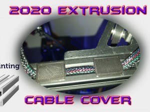 cable cover 2020 extrusion 3Dプリントモデル