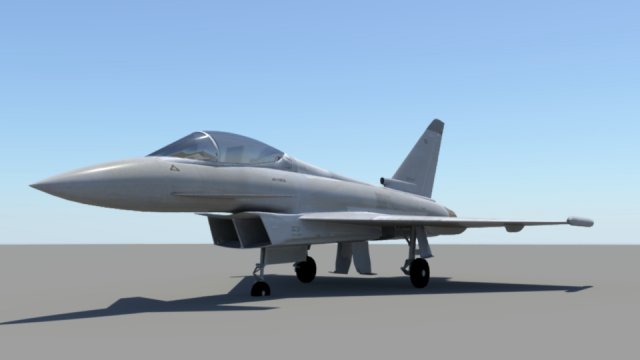fighter ef 3D मॉडल .c4d .max .obj .3ds .fbx .stl .blend 