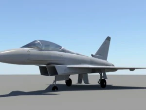 fighter ef 3D Model