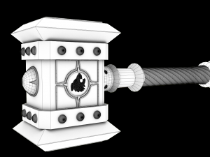 doom hammer 3D Model