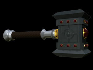 doom hammer Modèle 3D