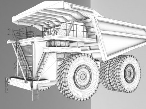 haul truck 3D Model